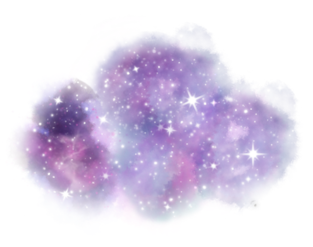 Purple Galaxy Illustration