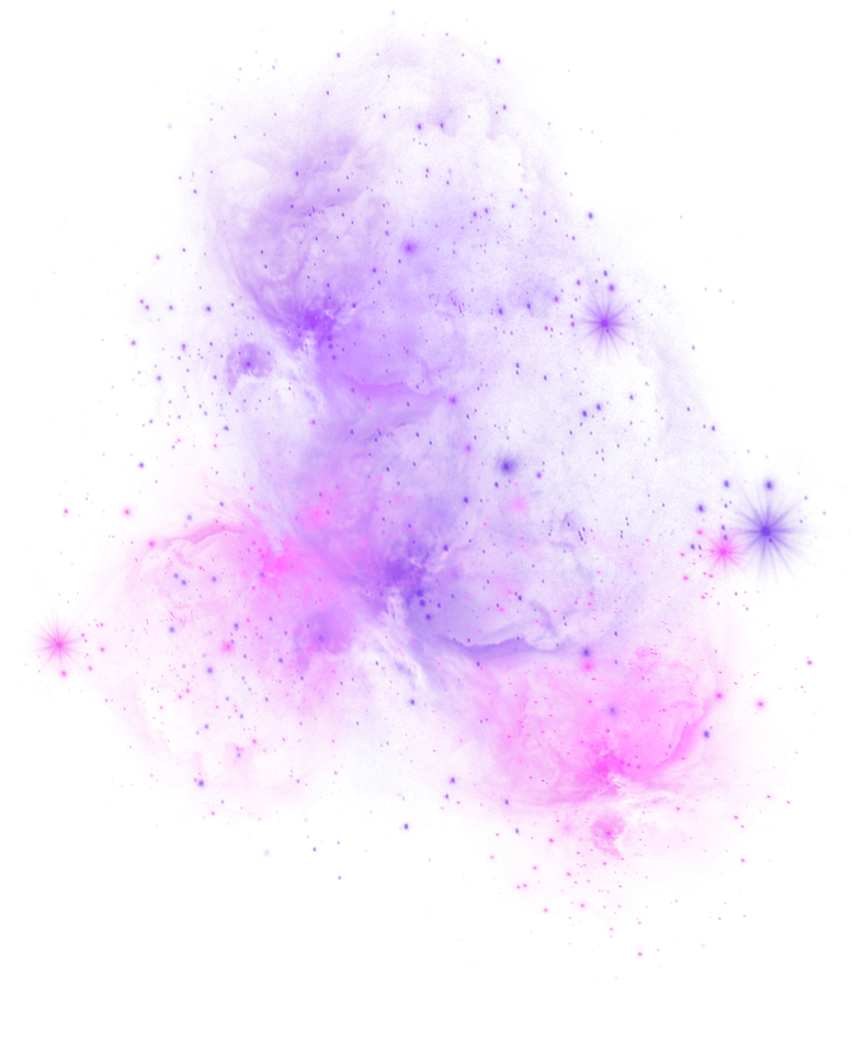 Purple & Violet Space Galaxy Overlay Background
